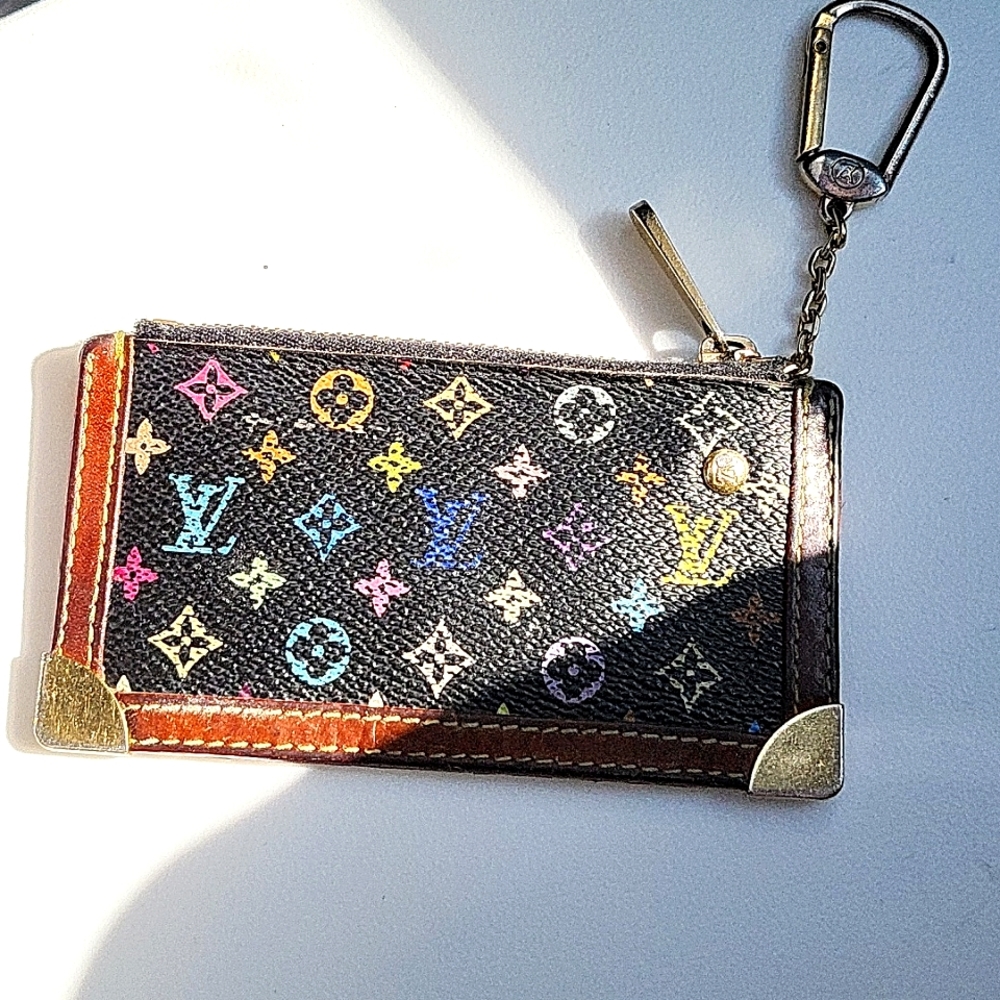 Louis Vuittin Multi Noir Wallet Keychain pouch
